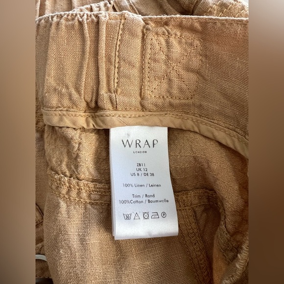 WRAP London Linen Tapered Trousers - Picture 9 of 9